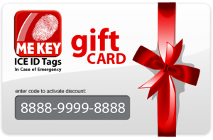 medical id gift card