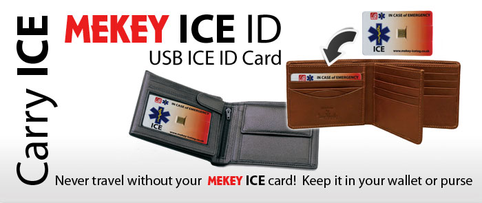 emergency medical id card ice id cards