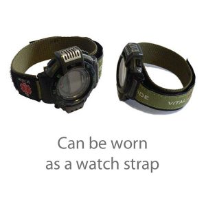 id band as watch strap