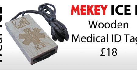 wooden medical id offer