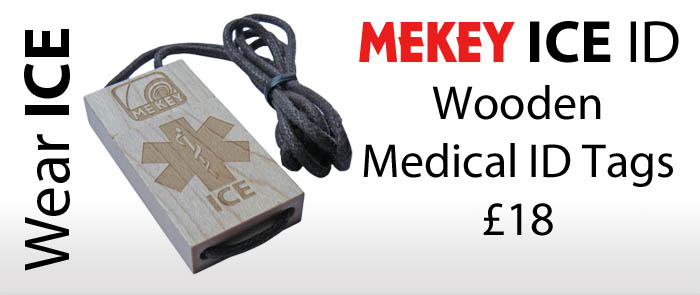 wooden medical id offer